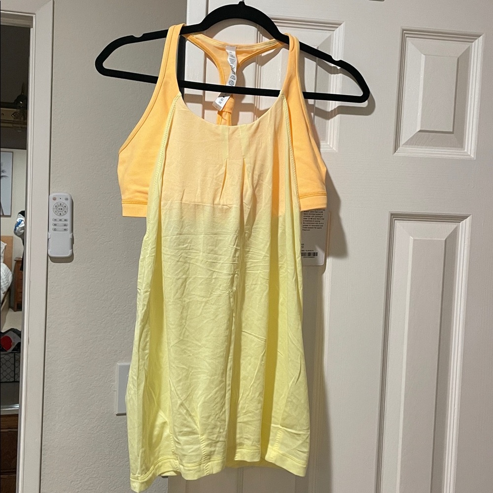 Lululemon Athletica Yellow and Orange Tank Top - Picture 5 of 7